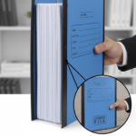 Standard File Plastic Clip – A4 Paper Holder (33×26 cm / 4 Pc) - Image 3