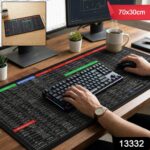 Shortcut Keyboard Mouse Pad Extended Desk Mat 70 x 30 Cm - Image 2