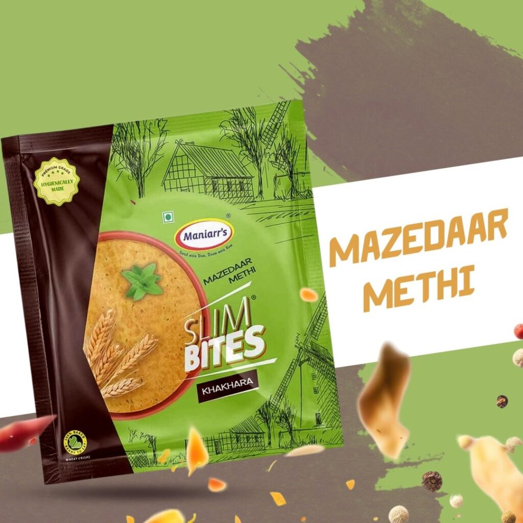 Maniarr's Methi Khakhra Wheat Chips 200g