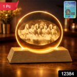 3D Crystal LED Table Lamp (1 Pc) - Image 2