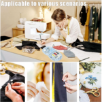Mini Travel Sewing Kit for Beginners with Threads & Scissors - Image 4