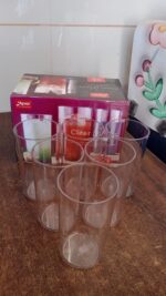 Apex Clear Plastic Tumbler / Glass Set – 6-Piece Unbreakable - Image 12