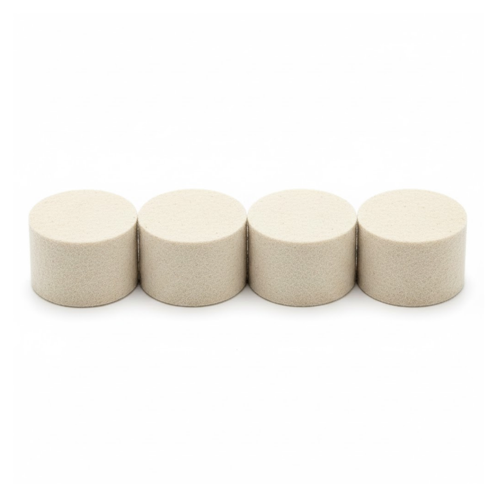 5-piece wool felt polishing pads for rotary tool