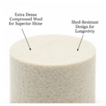 Rotary Tool Accessory Wool Felt Polishing Pad Felt (5 Pcs Set) - Image 5