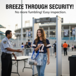 Multifunction Transparent Bag With Handle Bag (45×30×14 CM / 1 pc) - Image 3