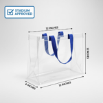 Multifunction Transparent Bag With Handle Bag (45×30×14 CM / 1 pc) - Image 4