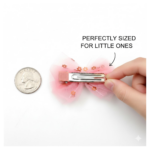 Hair Bow Knot Clip Suitable For Girls (1 Pc), Hair accessories - Image 5