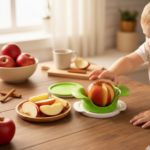 Apex Apple Cutter with Container – Unbreakable ABS Body & Stainless Steel Blades - Image 4