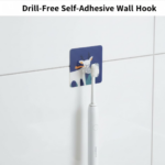 Self-Adhesive Wall Hook – Drill-Free, Waterproof & Oil-Proof Toothbrush, (1 Pc) - Image 2