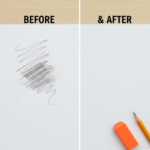 Pencil Top Eraser Rubber Erasers (1 Pc / Mix Colour & Design) - Image 3