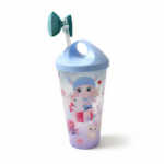 Unicorn Water Bottle with Straw & Lid for Kids (Without Light) - Image 9