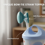 Unicorn Water Bottle with Straw & Lid for Kids (Without Light) - Image 2