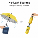 Pocket Folding Wine Bottle Umbrella