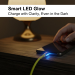 Type C data cable Fast Charging With Light (1 Mtr. / 1 Pc) - Image 3