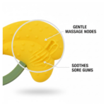 Baby Silicone Teether (1 Pc): Food Grade, Non-Toxic, Teething Relief (3 Months+) - Image 6