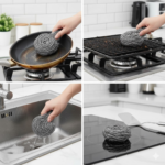 Stainless Steel Kitchen Scrubber (1 pc) - Image 2