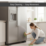 Refrigerator base Stand 4pcs, Washing Machine Stand, Furniture Base Stand, Fridge - Image 3