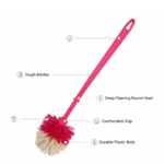 Plastic Round Toilet Cleaner Brush - Image 5