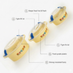 Hot N Fresh Insulated Plastic Casserole Gift Set (3 Pieces) - Image 4