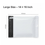 POD pouch Secure Tamper Proof Courier Bags,100 pcs (14 x 16 Inch) - Image 12