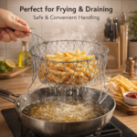 Foldable Strainer Chef Basket - Image 8