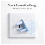 Safety Cover Guards for Electric Socket Plug  (Small) - Image 4