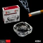 Glass Brunswick Crystal Quality Cigar Cigarette Ashtray - Image 4