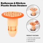 Bathroom & Kitchen Plastic Drain Strainer (1 Pc) - Image 4