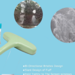 Window Screen Cleaning Brush With Extendable Handle (1 Pc) - Image 3
