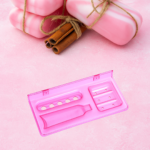 3-in-1 Glass Soap Dish for Bathroom Ware by Pure Source India - Image 10