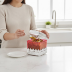 Ruby Dry fruit Storage Container - Attractive Design Box for Home & Kitchen - Image 6