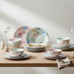 Premium Tableware, Dinner Set, 32 Pc For Serving Food Stuffs And Items. - Image 3