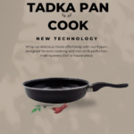 Induction Base Hard Anodized Tadka Fry Pan Nonstick - Image 2