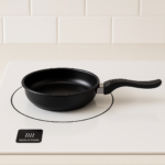 Induction Base Hard Anodized Tadka Fry Pan Nonstick - Image 6