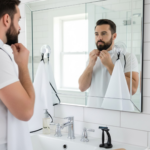 Beard Apron Hair Clippings Catcher Grooming Bib - Image 4