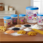 Air Tight Plastic Transparent Container Set - Image 6