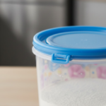 Plastic Transparent Container Air Tight Dabba Set (3000ml, 2000ml, 1000ml, 750ml, 500ml) - Image 3