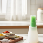 Silicone Cooking Oil Bottle With Basting Brush (Cap Not Include) - Image 7