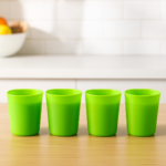 Plastic Drinking Glass Set For Drinking Milk Water Juice (Pack of 4) - Image 2