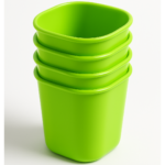 Plastic Drinking Glass Set For Drinking Milk Water Juice (Pack of 4) - Image 6