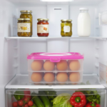 Double Layer 24 Grid Egg Storage Box for Egg Storage Container - Image 3