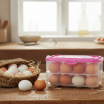 Double Layer 24 Grid Egg Storage Box for Egg Storage Container - Image 6