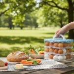 3-Layer Plastic Refrigerator Egg Storage Box (36 Grid) - Image 5