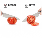 Manual Kitchen Knife Sharpener for Sharpening Stainless Steel - Image 4