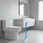 Single Sided Bristle Plastic Toilet Cleaning Brush - Image 2