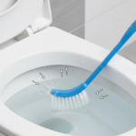 Single Sided Bristle Plastic Toilet Cleaning Brush - Image 3