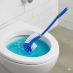 2 In 1 Double Hockey Stick Shape Toilet Brush - Image 2