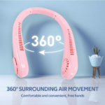 Portable Neck Fan: Holiday Hands Free Bladeless Neck Fan - Image 2