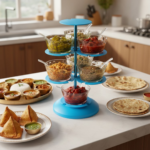 4 in 1 Multipurpose 360 Degree Rotating Pickle Rack Container for Kitchen - Image 2