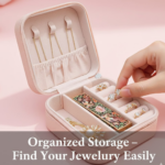 Mini PU Leather jewellery Box for Travel & Storage - Image 8